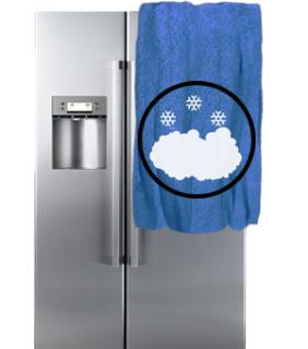 Холодильник Brandt - намерзает снег, лед на стенке