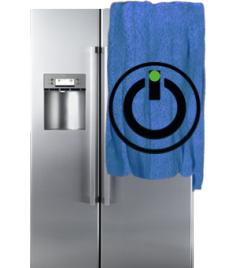Вздулась стенка холодильника - утечка фреона - холодильник Brandt